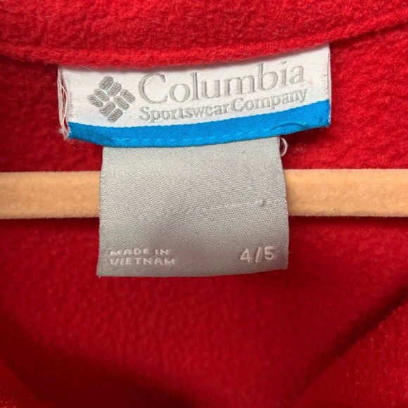 Columbia Red Fleece Sweater 🏕 - Picture 6 of 6